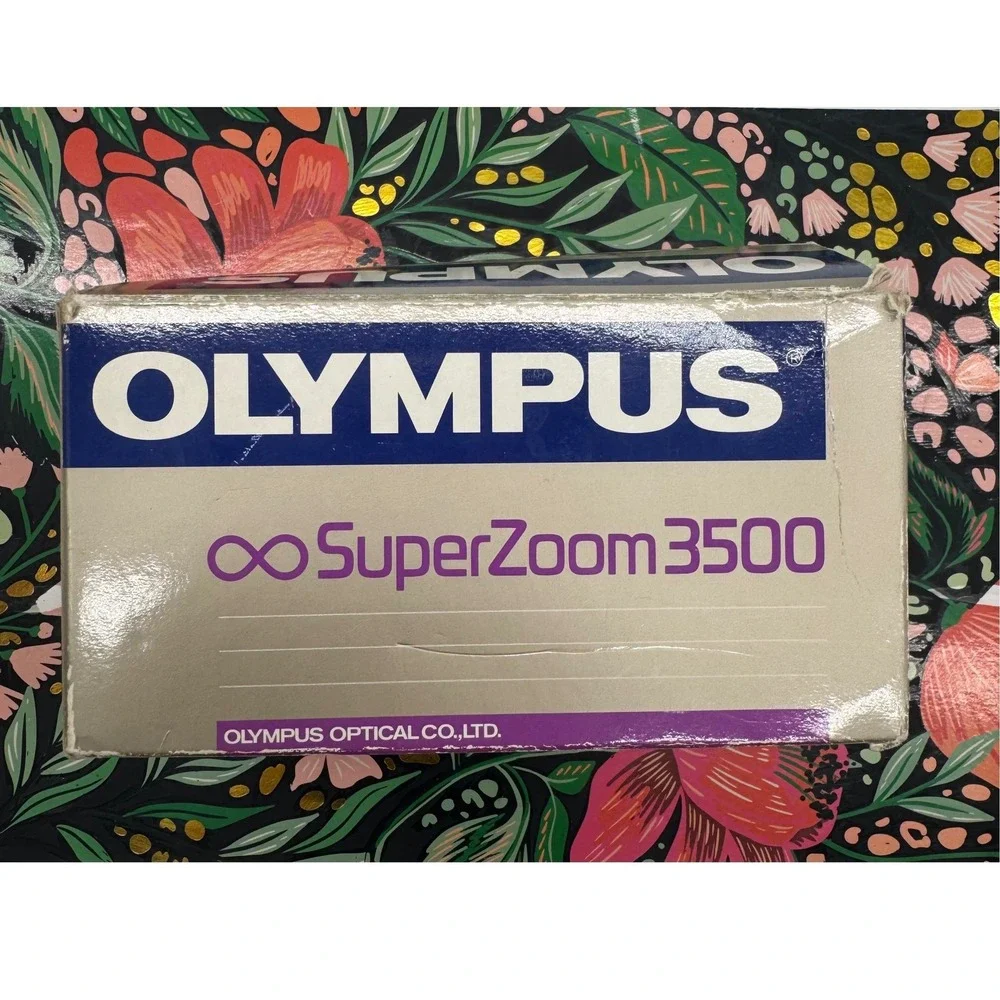 Olympus Infinity SuperZoom 3500 35mm Film Camera 35-120mm Multi AF Weatherproof